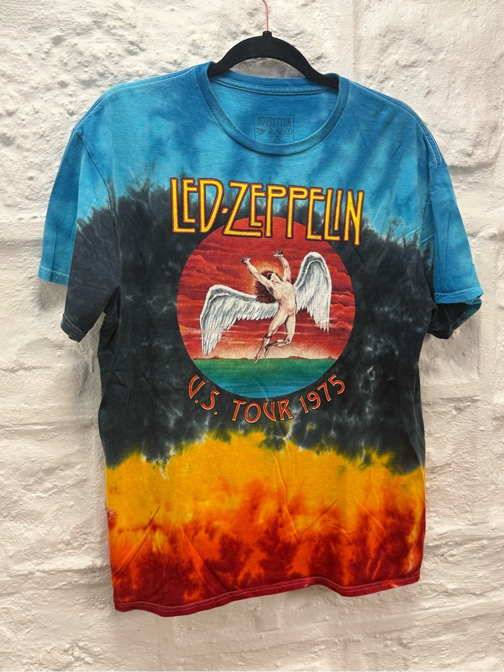 Led Zeppelin 1975 Tie-Dye T-Shirt